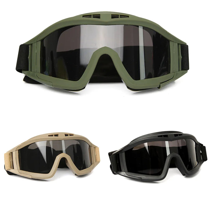 TACTICAL GLASSES FOR AIRSOFT, MOTOCROSS AND OTHER SPORTS