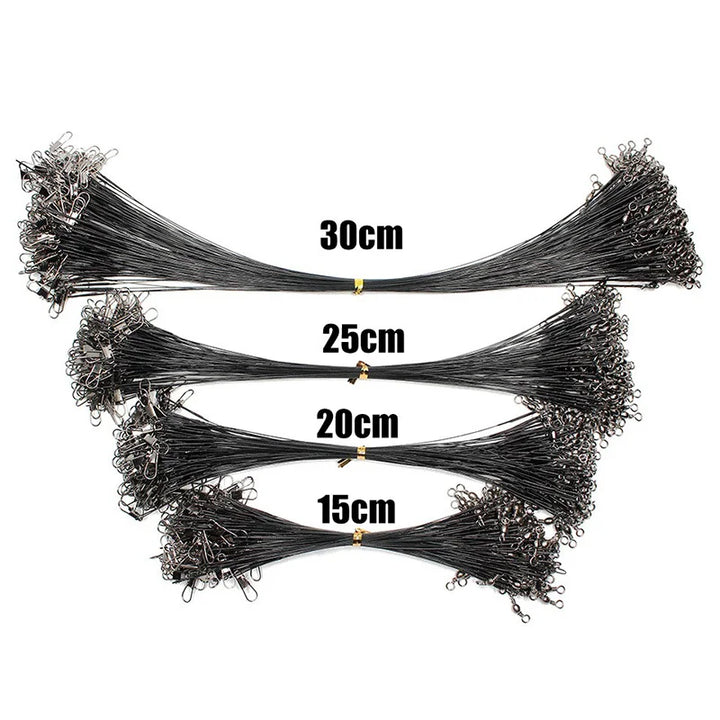 20 RESISTANT STEEL CABLES FOR PREDATORY FISH