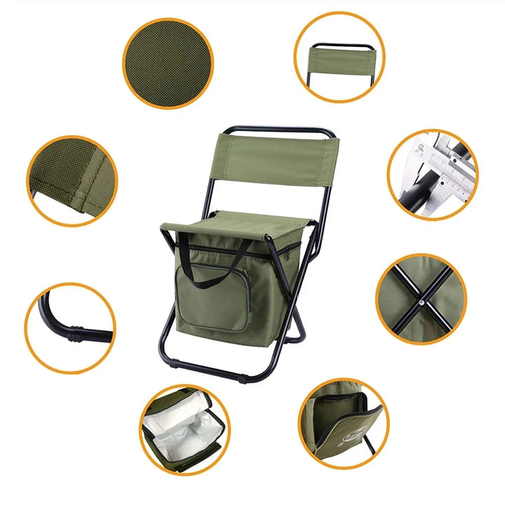 FOLDING CHAIR WITH PORTABLE BAG