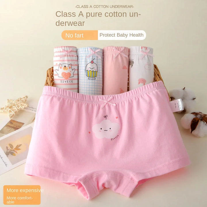 Children's pure cotton underwear for children