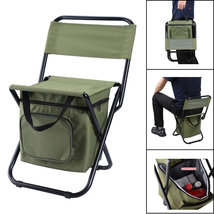 FOLDING CHAIR WITH PORTABLE BAG