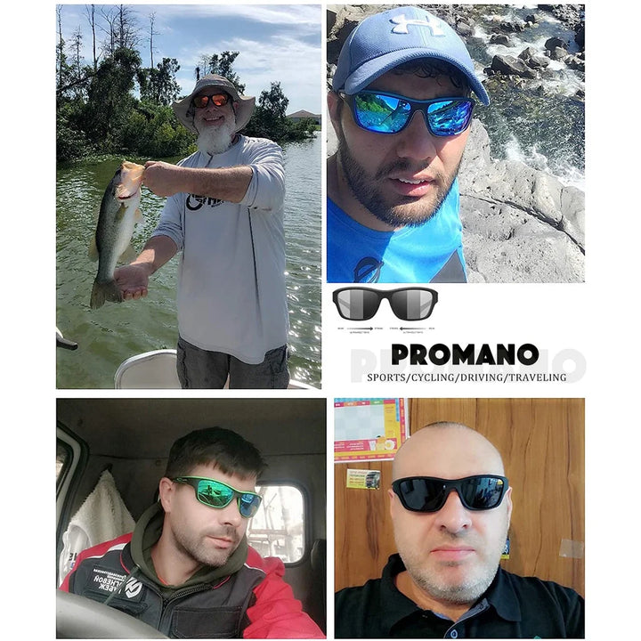 SUNGLASSES FOR FISHING AND SPORTS