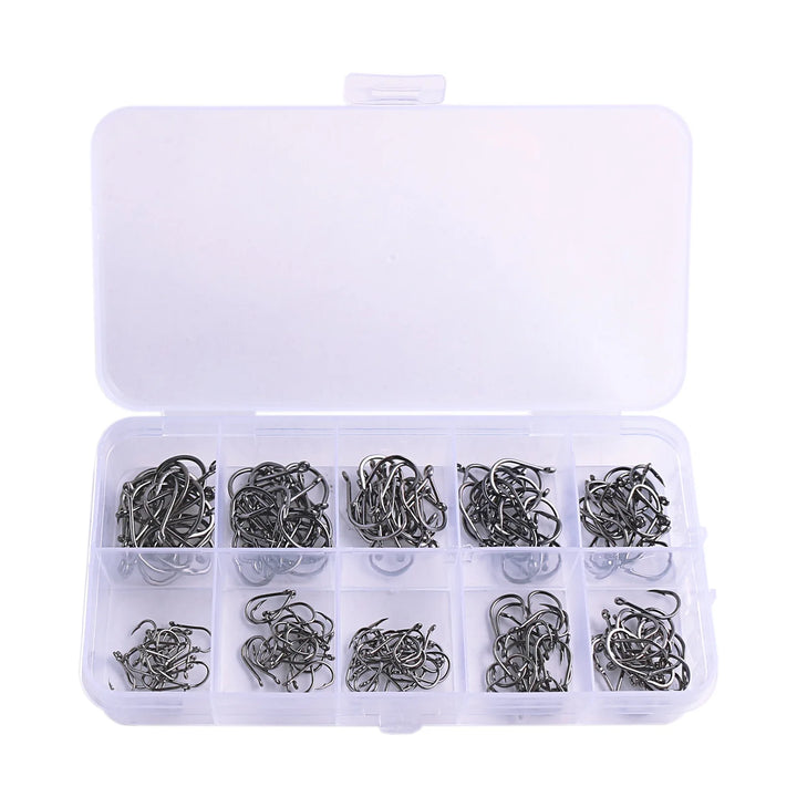 50 TO 1000 PIECES OF FISHING HOOKS (VARIOUS SIZES).