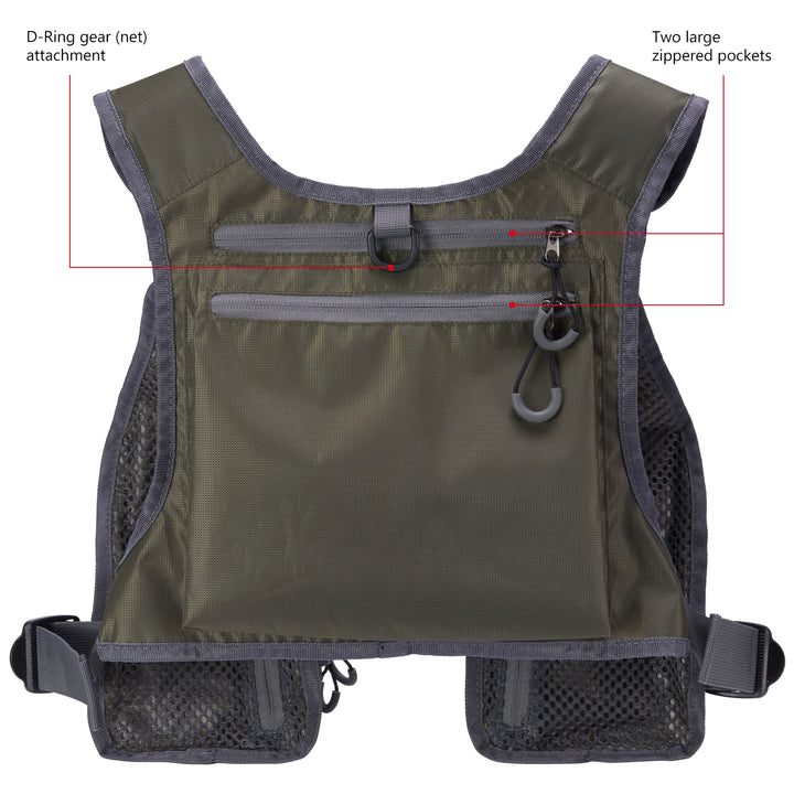 UNISEX FISHING VEST ONE SIZE