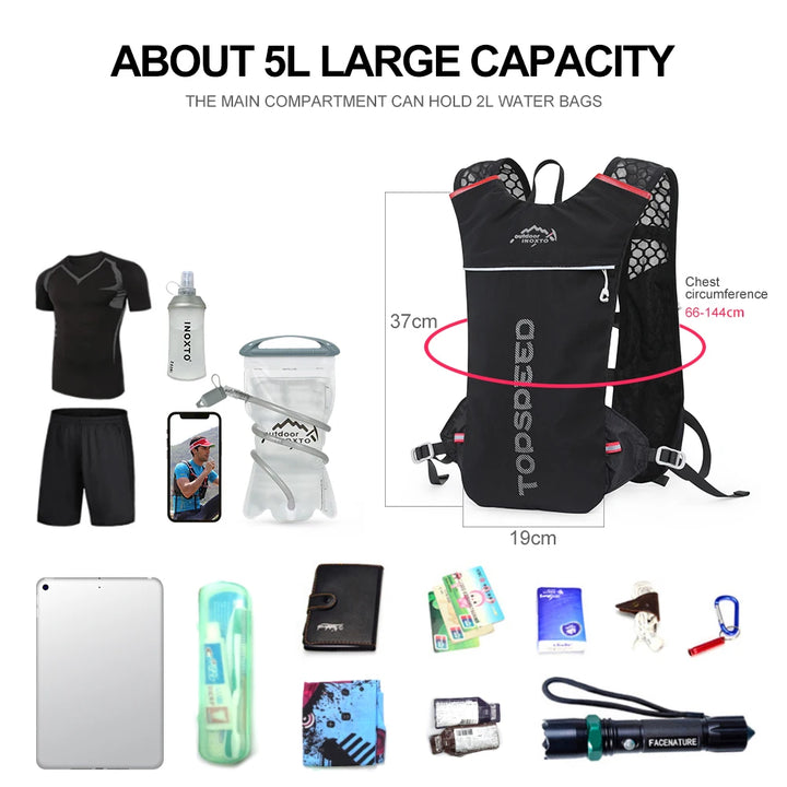 MARATHON AND SPORTS HYDRATION VEST