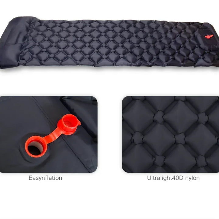 INFLATABLE MATTRESS FOR CAMPING