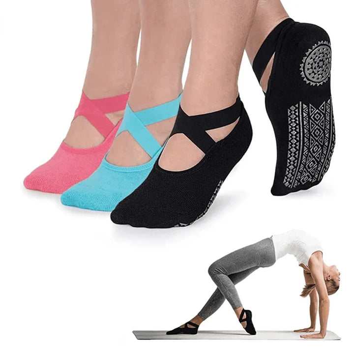 YOGA SOCKS, PILATES AND OTHER EXERCISES