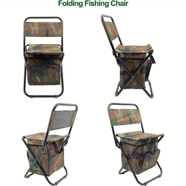 FOLDING CHAIR WITH THERMAL BAG FOR DRINKS