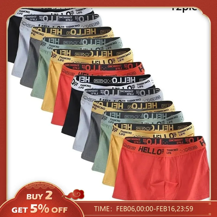 12 men's underwear - plus size box