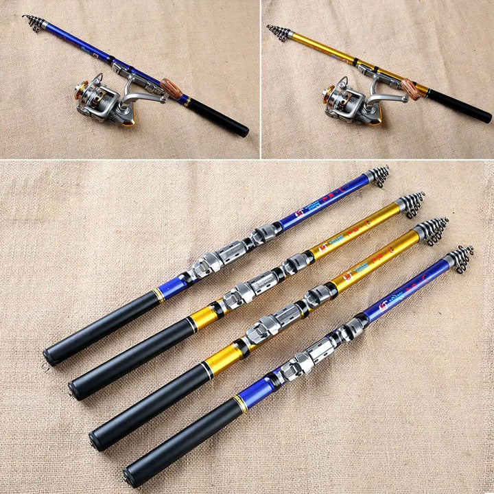 ELESCOPY ROD FOR FISHING, VARIOUS MODELS