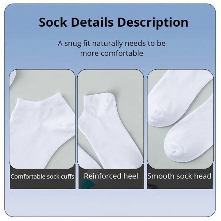 5 OR 10 PAIRS OF MEN'S SHORT SOCKS