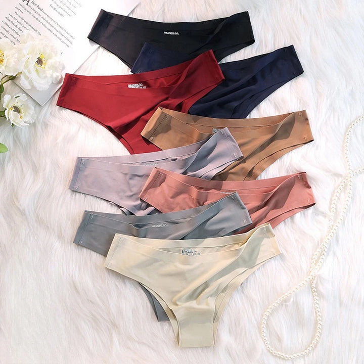 4 PIECES OF BEAUTIFUL ICE SILK PANTIES