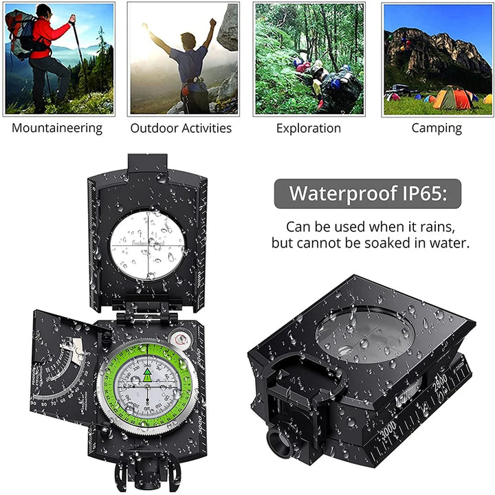 MULTIFUNCTIONAL WATERPROOF COMPASS