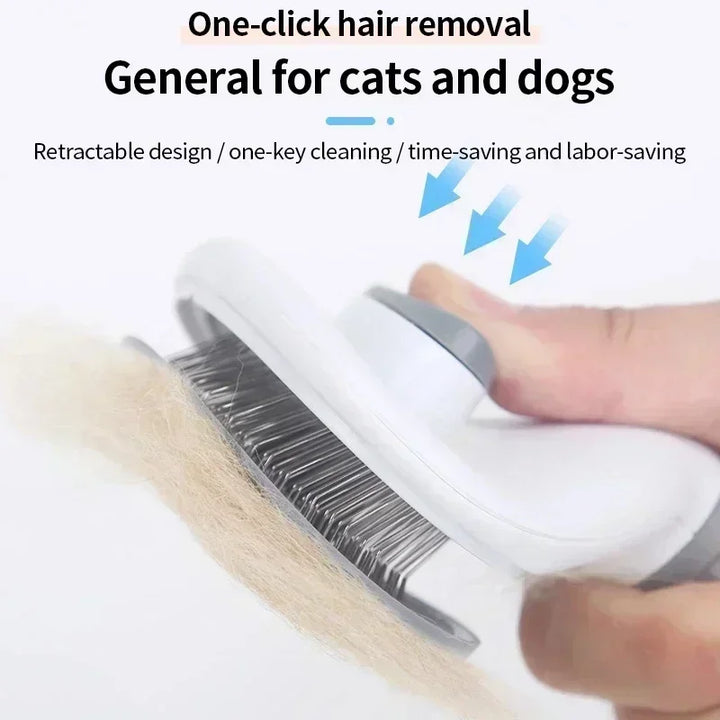 DOG AND CAT HAIR REMOVAL BRUSH