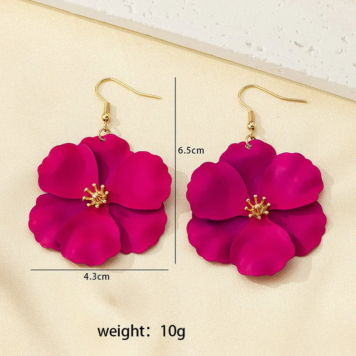 PETAL FLOWER EARRING