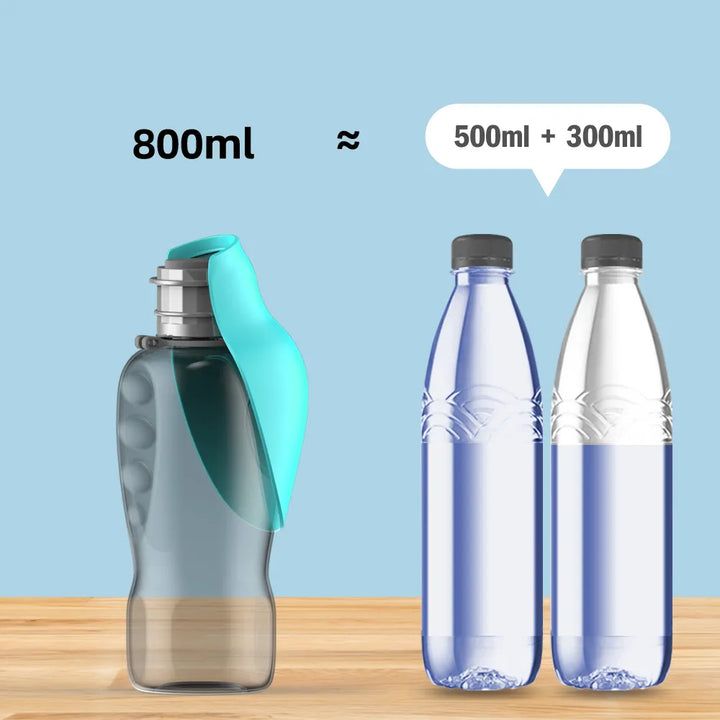 PORTABLE BOTTLE FOR DOGS AND CATS